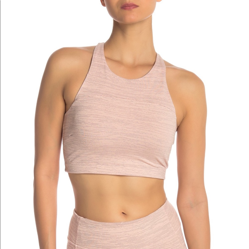 Outdoor Voices Tech Sweat Crop XS Beach